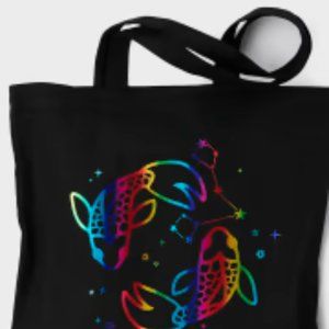 Pisces Zodiac Tote Bag - NWT